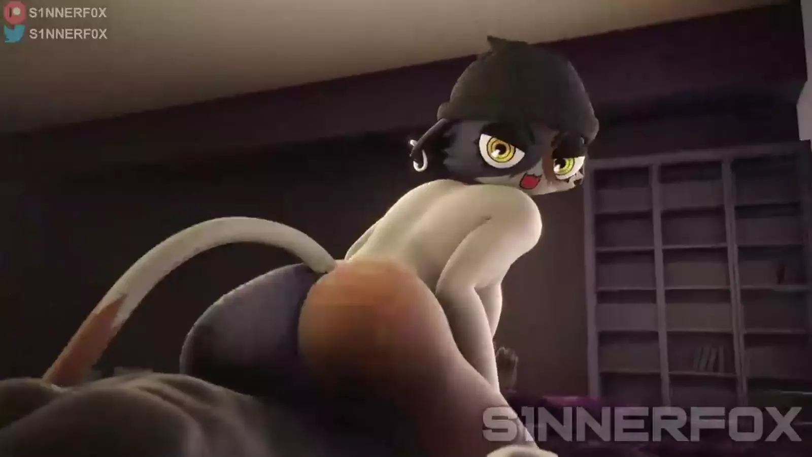 A character a with thigh and riftslo cum in her tomcat